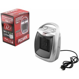 Тепловентилятор Ресанта ТВК-1 [67/2/3] { керамический, вентилятор/900/1800 Вт, защита от перегрева }